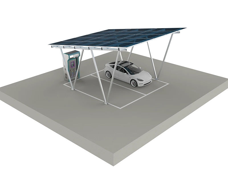 Solar Carport With Aluminum Frame Waterproof Solar Carport With Aluminum Frame Waterproof